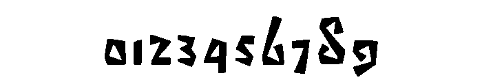 Preissig Scrape Font OTHER CHARS