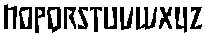 Preissig Scrape Font UPPERCASE