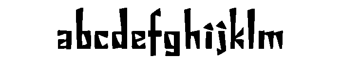 Preissig Scrape FONT