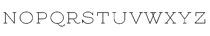 Preta Capitals Light Font UPPERCASE