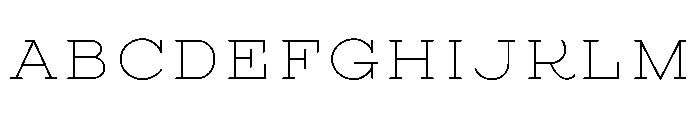 Preta Capitals Light FONT