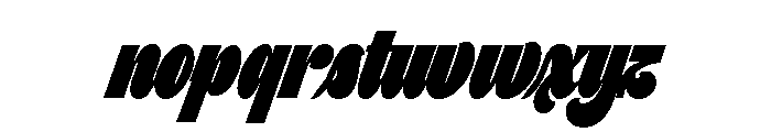 Preta Script Font LOWERCASE