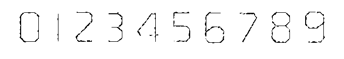 Pretender Inline Pressed Medium Font OTHER CHARS