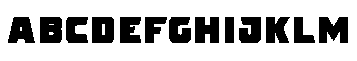 Pretender Sans Bold Font UPPERCASE
