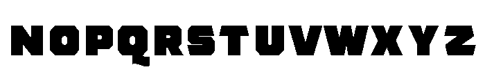 Pretender Sans Bold Font LOWERCASE