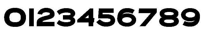 Pretender Sans Expanded Bold Font OTHER CHARS