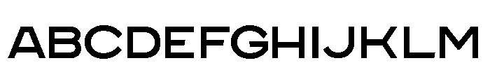 Pretender Sans Expanded Regular FONT
