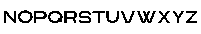 Pretender Sans Expanded Regular Font LOWERCASE