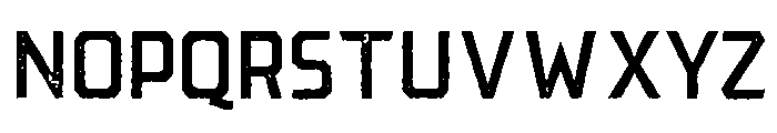 Pretender Sans Pressed Light Font UPPERCASE