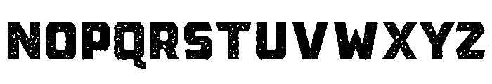 Pretender Sans Pressed Medium Font UPPERCASE