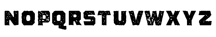 Pretender Sans Pressed Medium Font LOWERCASE