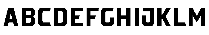 Pretender Sans Regular Font UPPERCASE