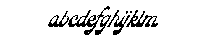 Pretender Script Pressed Regular FONT