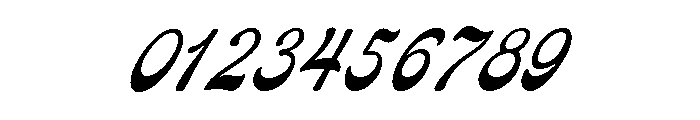 Pretender Script Regular Font OTHER CHARS