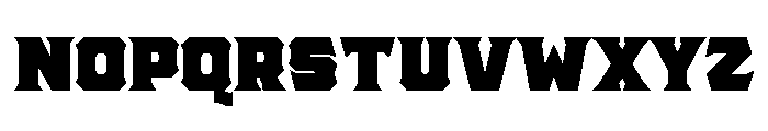 Pretender Serif Bold Font UPPERCASE