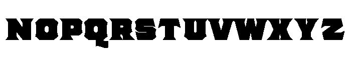 Pretender Serif Bold Font LOWERCASE