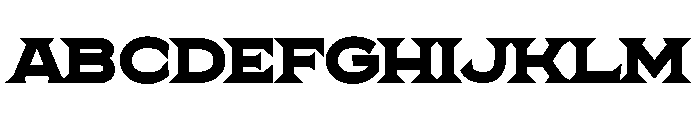 Pretender Serif Expanded Bold FONT