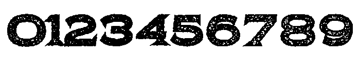 Pretender Serif Expanded Pressed Bold Font OTHER CHARS