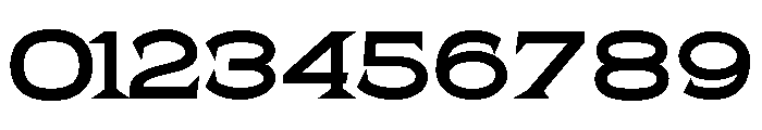 Pretender Serif Expanded Regular Font OTHER CHARS