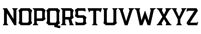 Pretender Serif Light Font UPPERCASE