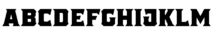 Pretender Serif Medium Font UPPERCASE