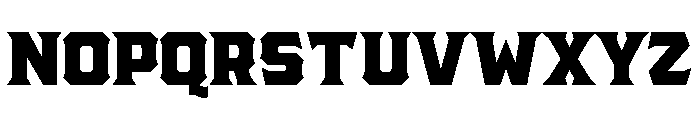 Pretender Serif Medium Font UPPERCASE