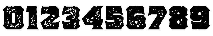 Pretender Serif Pressed Bold Font OTHER CHARS