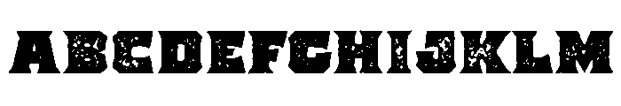 Pretender Serif Pressed Bold FONT