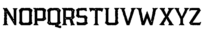 Pretender Serif Pressed Light Font UPPERCASE