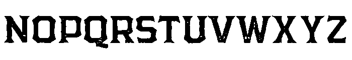 Pretender Serif Pressed Light Font LOWERCASE