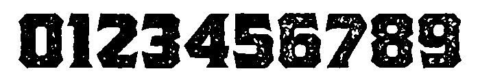 Pretender Serif Pressed Medium Font OTHER CHARS