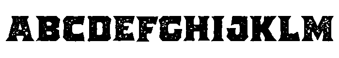 Pretender Serif Pressed Medium FONT
