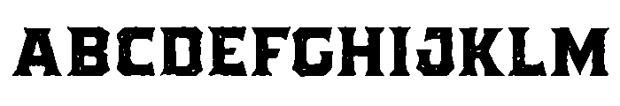 Pretender Serif Pressed Regular FONT