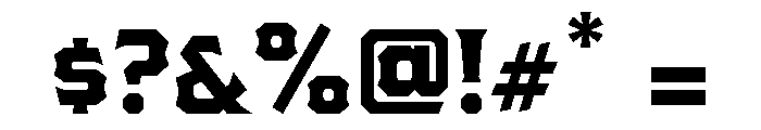 Pretender Serif Regular Font OTHER CHARS