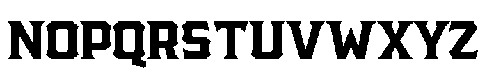 Pretender Serif Regular Font UPPERCASE