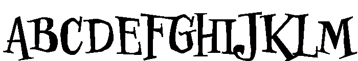 Professor Minty Bold Font UPPERCASE