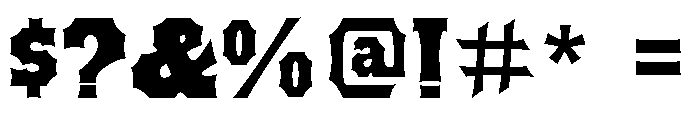 Prospect Modern Regular Font OTHER CHARS
