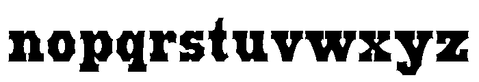 Prospect Modern Regular Font LOWERCASE