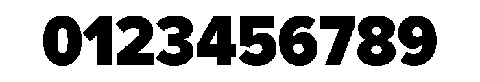 Proxima Nova Condensed Black Font OTHER CHARS
