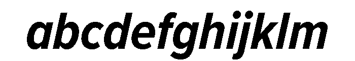 Proxima Nova Condensed Bold Italic FONT