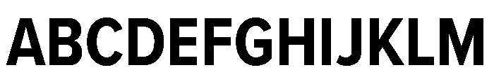 Proxima Nova Condensed Bold Font UPPERCASE