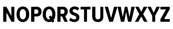 Proxima Nova Condensed Bold Font UPPERCASE