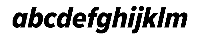 Proxima Nova Condensed Extra Bold Italic FONT