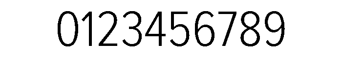 Proxima Nova Condensed Light Font OTHER CHARS