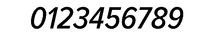 Proxima Nova Condensed Medium Italic Font OTHER CHARS