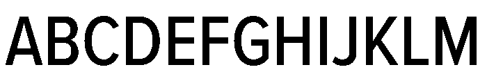 Proxima Nova Condensed Medium Font UPPERCASE