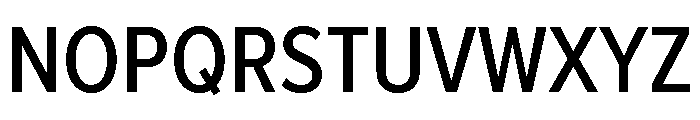 Proxima Nova Condensed Medium Font UPPERCASE