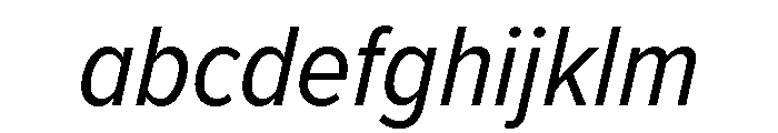 Proxima Nova Condensed Regular Italic FONT