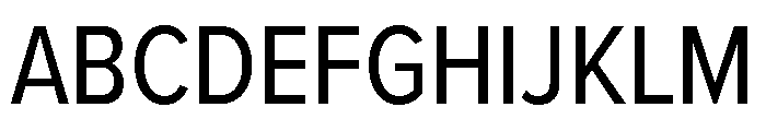 Proxima Nova Condensed Regular Font UPPERCASE