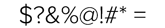 Proxima Nova Devanagari Light Font OTHER CHARS